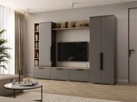 Гостиная МС Селеста Графит_Дуб вотан